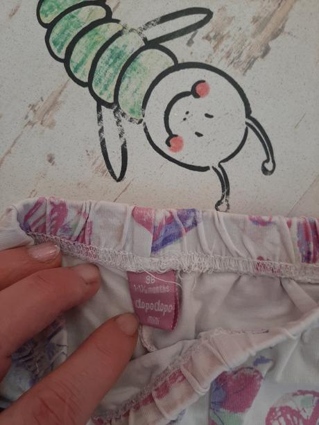 Trojštvrťové legínky, dopodopo,86