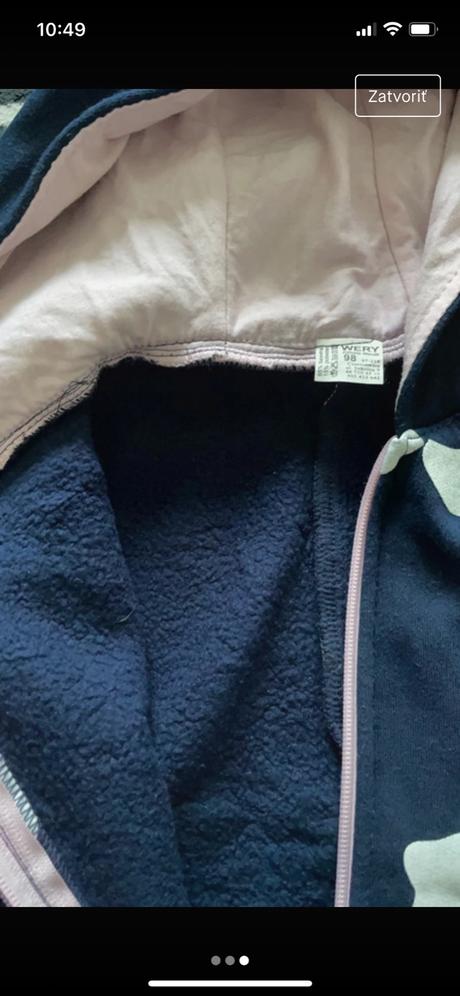 Predam oteplenu mikinu, 98