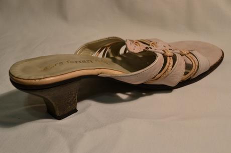 Celokožené elegantné šľapky, 40