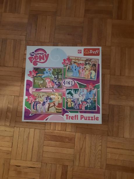 Puzzle little pony 4v1, 