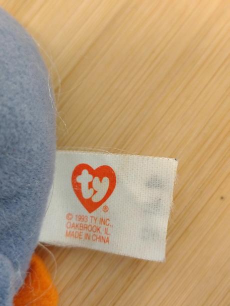 Retro plyšový pelikán scoop, mcdonald's, 14 cm, 