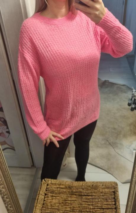 Predĺžený pulóver s/m, zara,s
