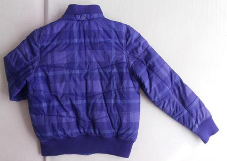 Fialova zimna bundicka hm, h&m,146