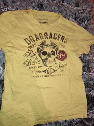 Pánske tričko s lebkou., s