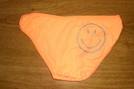 Veselé smajlíkové nohavičky pestré smajlíky s/m, m