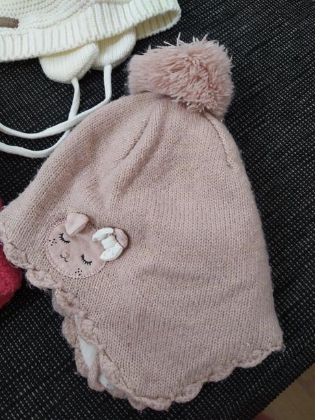 Zimné čiapky, h&m,80