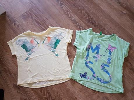 Tricko zara a benetton, zara,122