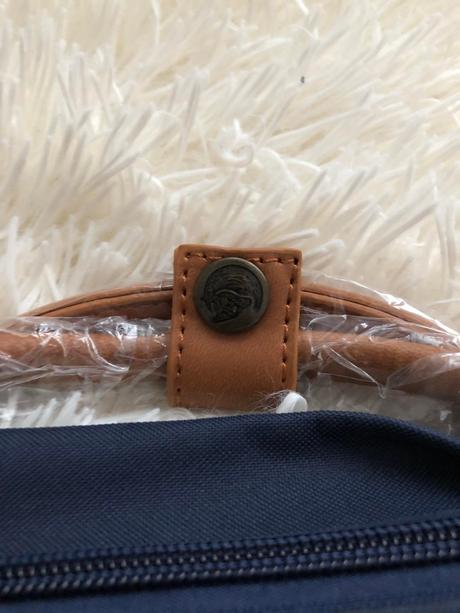 Batoh fjällräven kanken modrý s hnedými prvkami, fjällräven