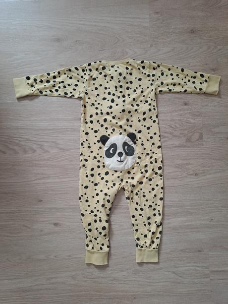 Lindex pyzamo / overal na spanie vydra / panda 92, lindex,92