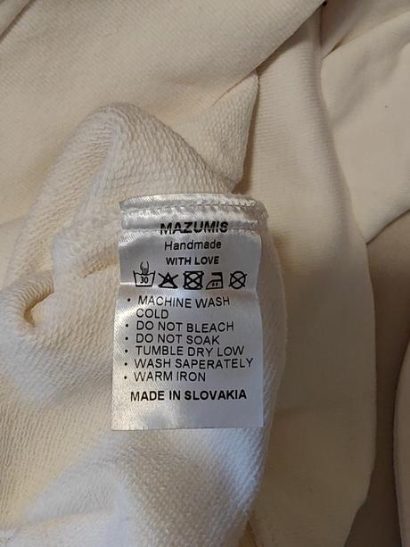 Mazumis originál moderná, štýlová mikina, m