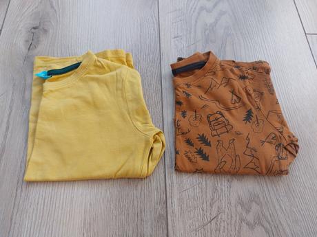 Tričká dlhý rukáv 2ks little kids, pepco,104