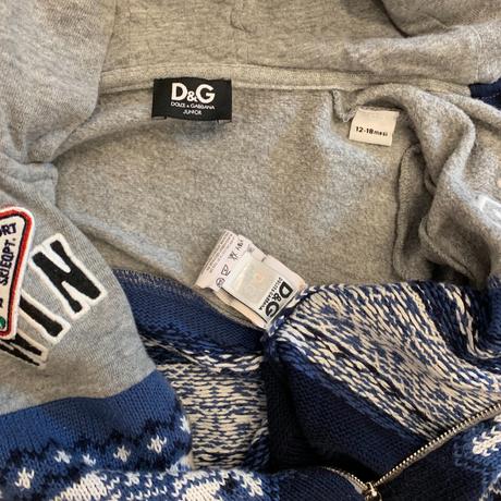 Dolce ánd gabanna chlapčenská  svetro-mikina 12-18, 92