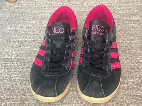 Ruzovo cierne tenisky adidas, adidas,34