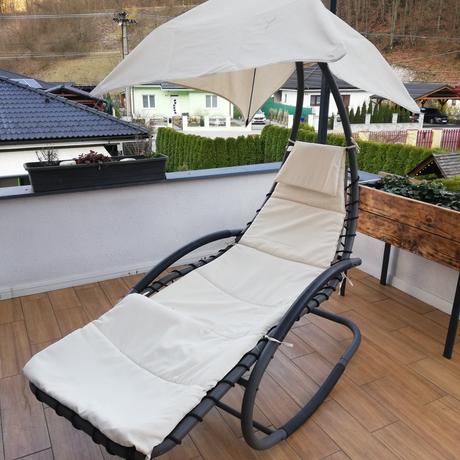 Záhradné hojdacie kreslo, 