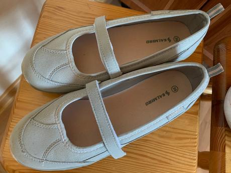 Športové baleríny sivé, deichmann,39