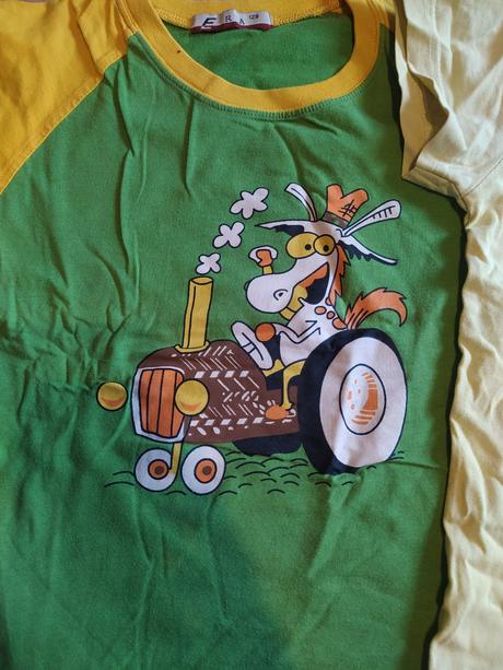 Tričká 3ks, h&m,122