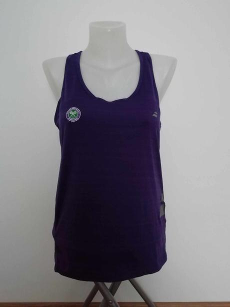 Fialový športový top, l