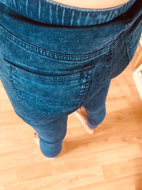 H&m nosene elastické legíny s vysokým pásom, h&m,s