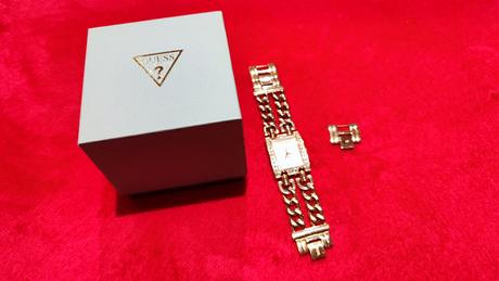 Guess hodinky medené, guess