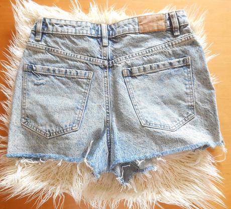 Dierované riflové kraťasy sinsay veľ.38, sinsay,38