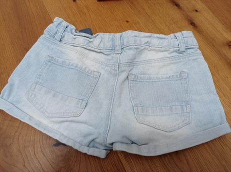 Riflové šortky, denim,152