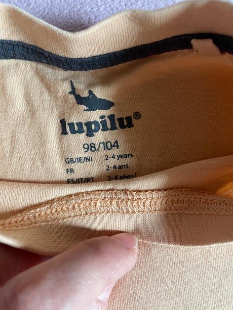 Tričká 7 kusov, lupilu,98