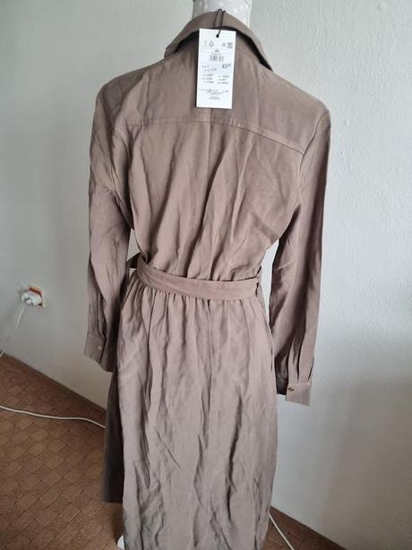 Hnedé košeľové šaty reserved veľ. 40, reserved,40