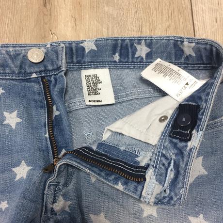 Šortky hviezdičky dievčenské h&m č.152, 11-12y, h&m,152