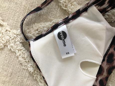 Tigrovane plavky, xs