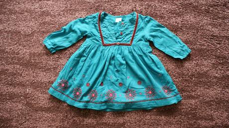 Vysivane saty - tunika, f&f,74