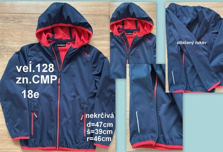 Detská softshellová bunda veľ.128, zn.cmp, cmp,128