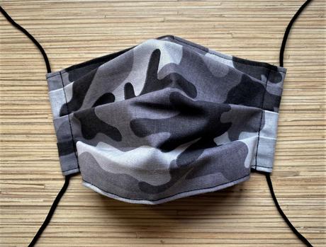 2 vrstvové bavlnené rúška s gumičkou, 