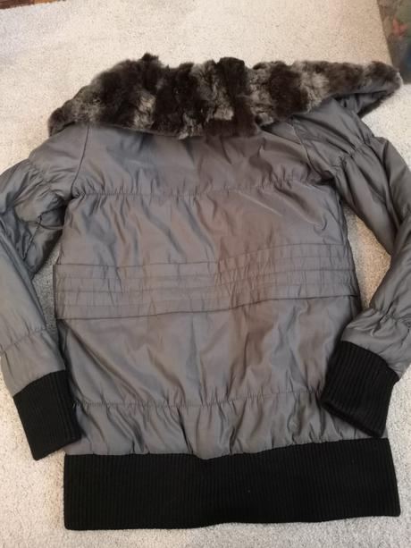 Prechodný kabátik gaudi s pravou kožušinkou, gaudi,s