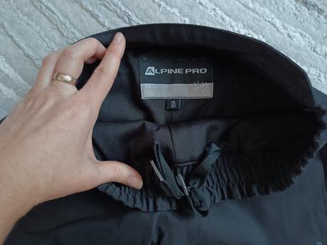 Softshellové nohavice, alpine pro,116