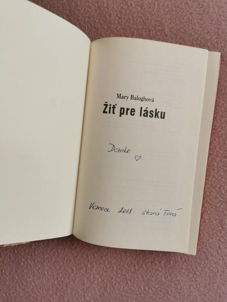 Žiť pre lásku - mary baloghová,