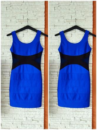 Šaty kráľovská modrá, m