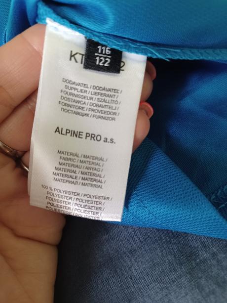 Tricko cool-dry, alpine pro,116