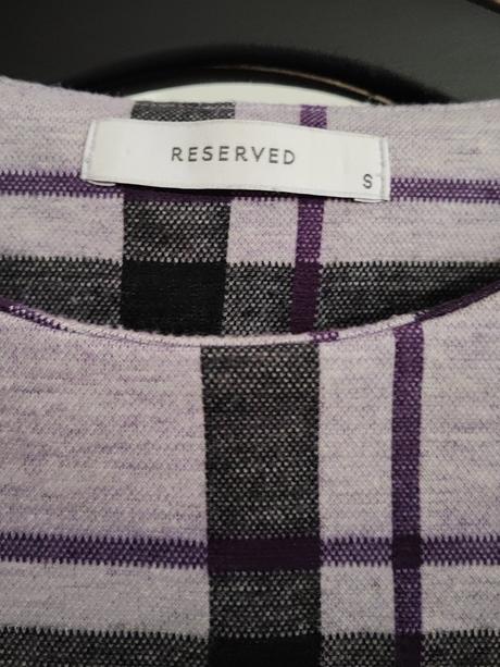 Krátky karovaný svetrík reserved, reserved,s