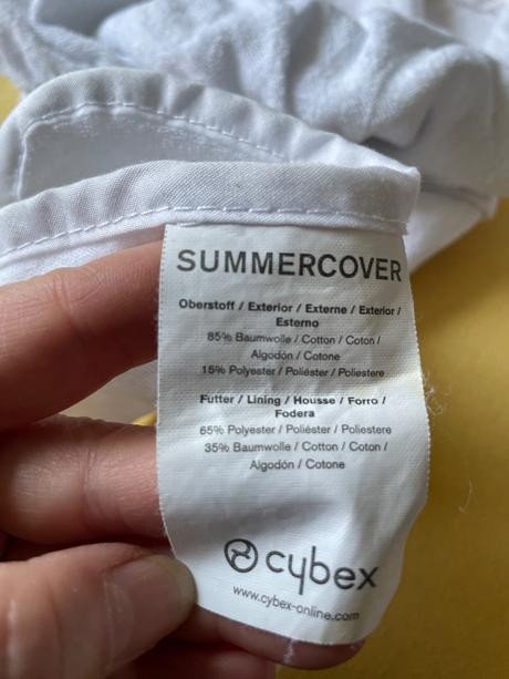 Letný poťah na autosedačku cybex sirona, cybex