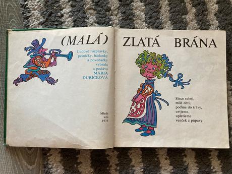 Malá zlatá brána prvé vydanie 1978, 