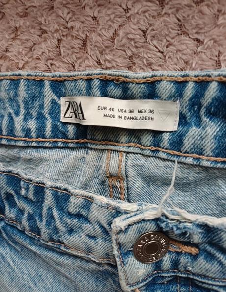 Riflové šortky zn.zara, zara,36