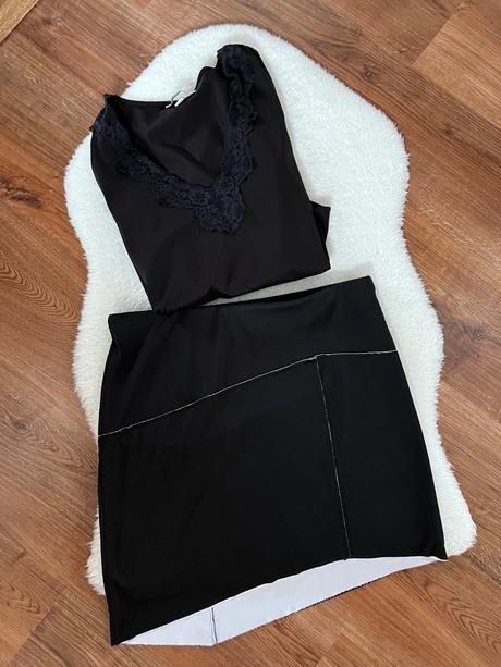 Body plus sukňa, h&m,l