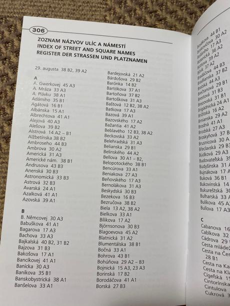 Bratislava turistický sprievodca,