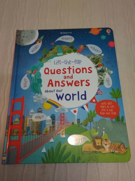 Usborne lift the flap q & a about space,