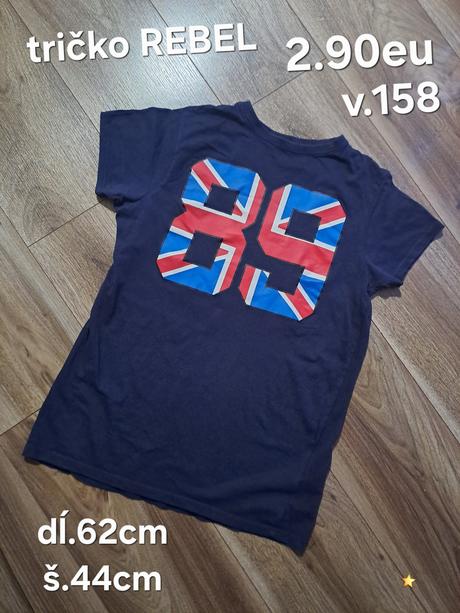 Tričko rebel, rebel,158