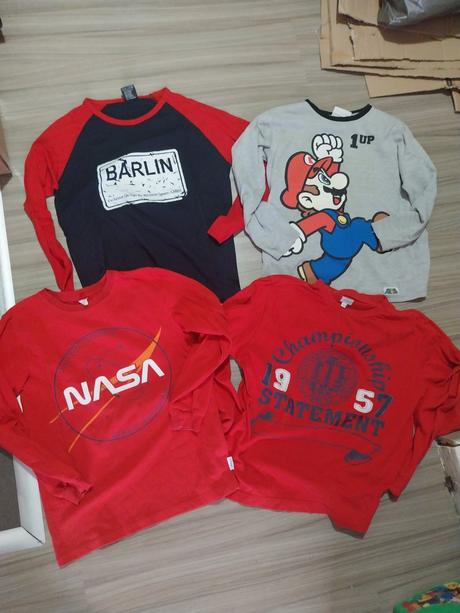 4x tricko ..cena spolu, 140