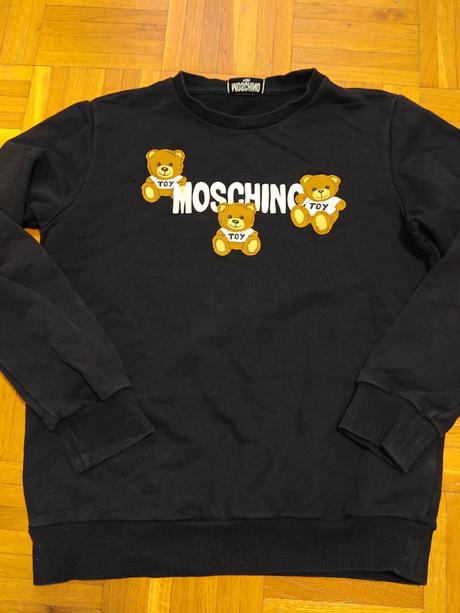 Moschino originál ikonická teplakova suprava, moschino,s