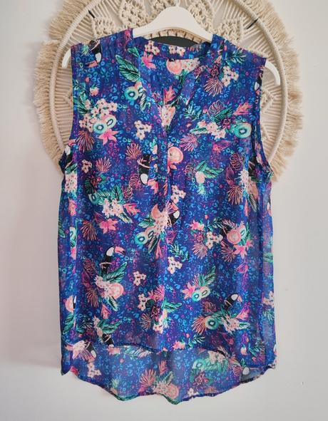 Blúzka bez rukávov, l