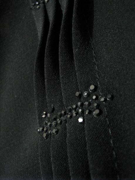 Čierna spoločenská sukňa, xxxl