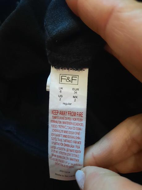 Dámske džegíny, f&f,xs